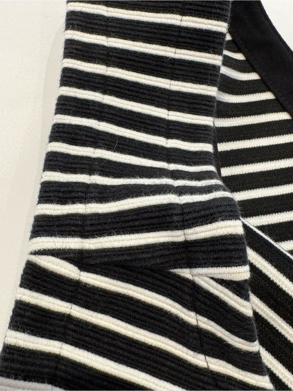 Athleta Women's Small Black White Striped Mala Tank Dress - Picture 6 of 7